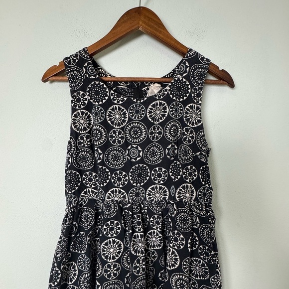 Mata Traders Blue Embroidered Circle Floral Boho Print Fit & Flare Dress Size M - Picture 3 of 12